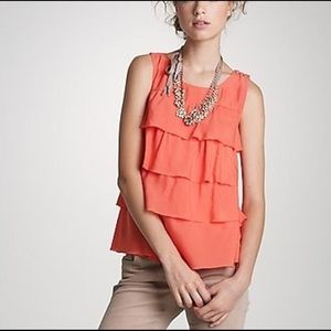 J.crew sleeveless silk top